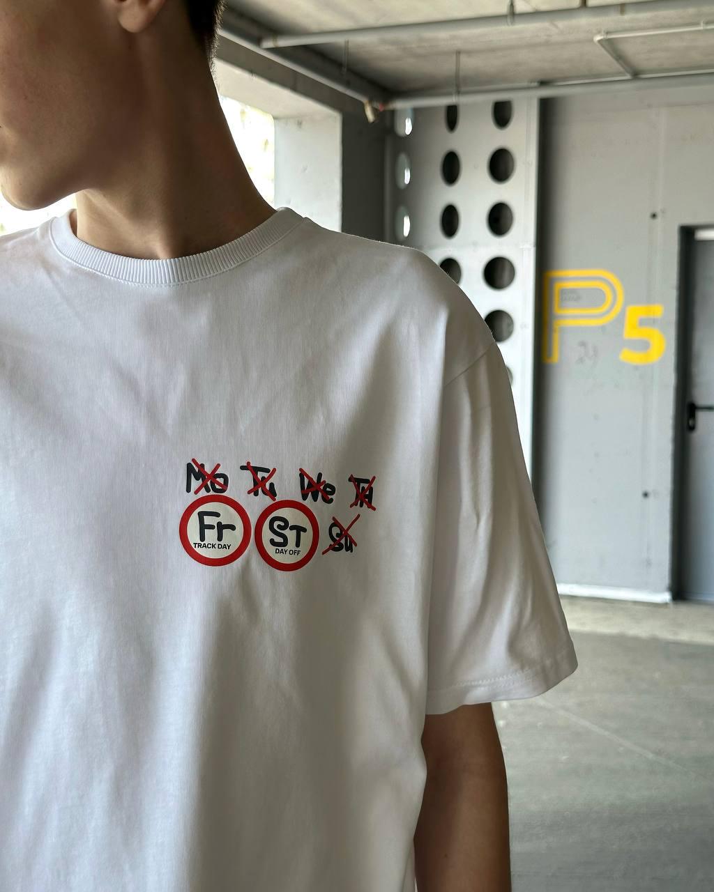 Футболка MEAN LTD Track day Day off M Белый (MLD0018323) - фото 4 Футболка MEAN LTD Track day Day off M Белый (MLD0018323) - фото 4