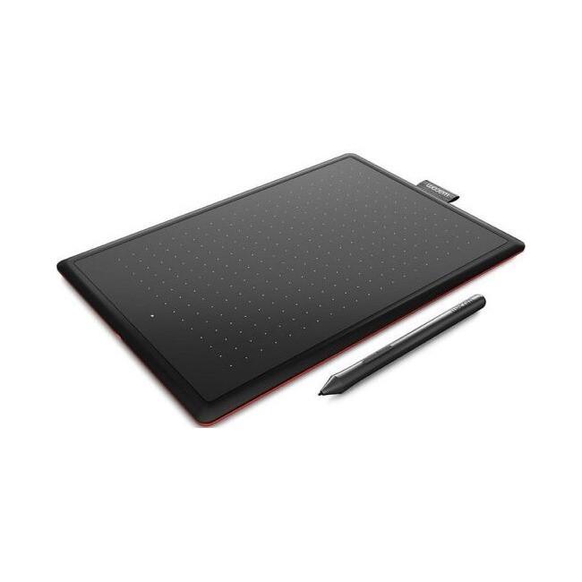 Планшет для рисования Wacom One Medium CTL-672-S Black/Red (iz14463) - фото 3