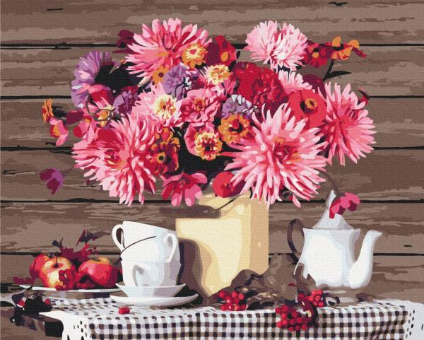 Картина по номерам Brushme Деревенская Загородный натюрморт 40х50 см в термопакете (BS52769)