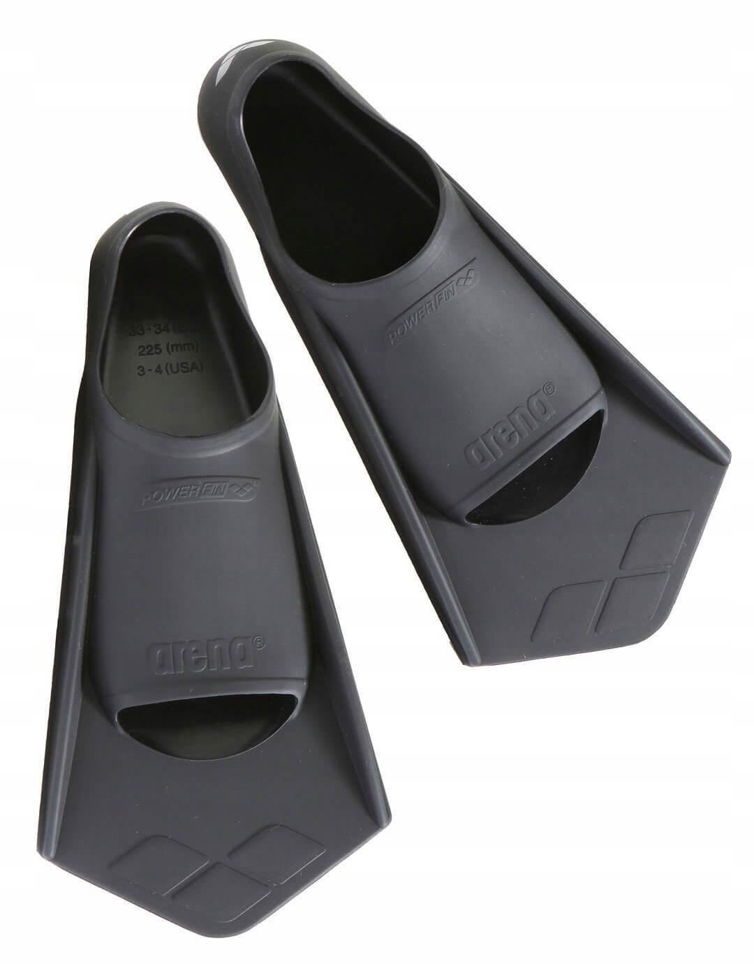 Ласты Arena POWERFIN Unisex р. 45-46 Черный (‎3468333638432) - фото 1