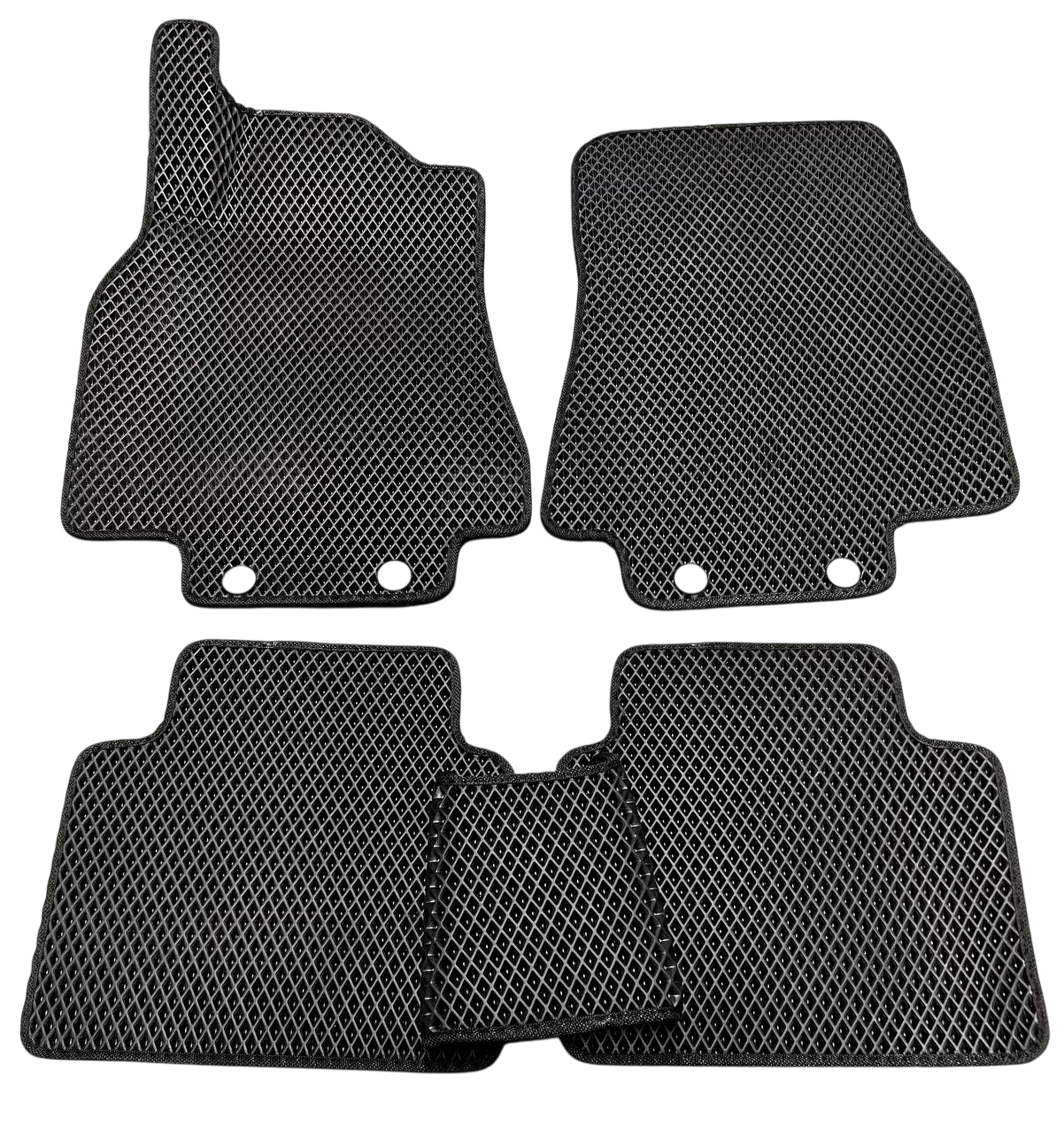 Коврики EVA с 3Д лапой в салон для Mercedes B-class 245 2005-2011 гг. Черный (2430610205)