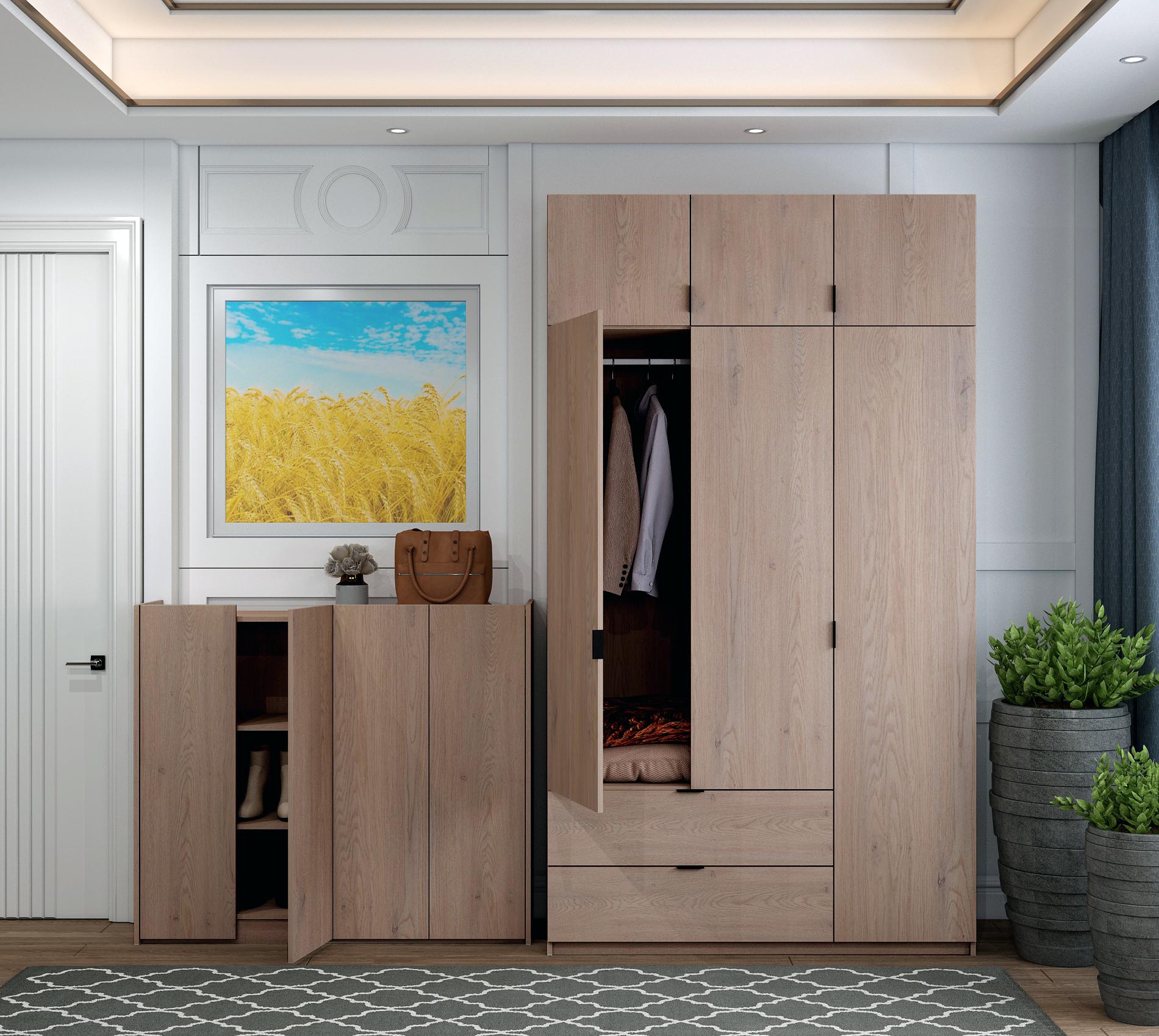 Тумба для взуття Doros Кассель 4 ДСП 128х40х110 см Канноло (41516216) (41516216) - фото 4 Тумба для взуття Doros Кассель 4 ДСП 128х40х110 см Канноло (41516216) (41516216) - фото 4