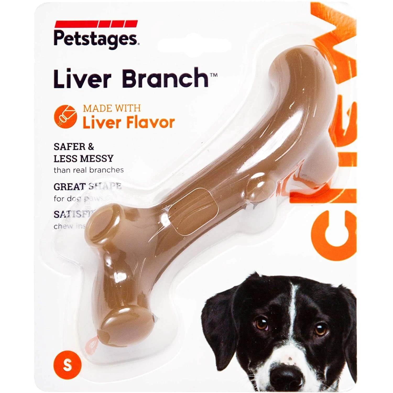 Игрушка для собак Petstages Liver Branch 17 см (pt68610)