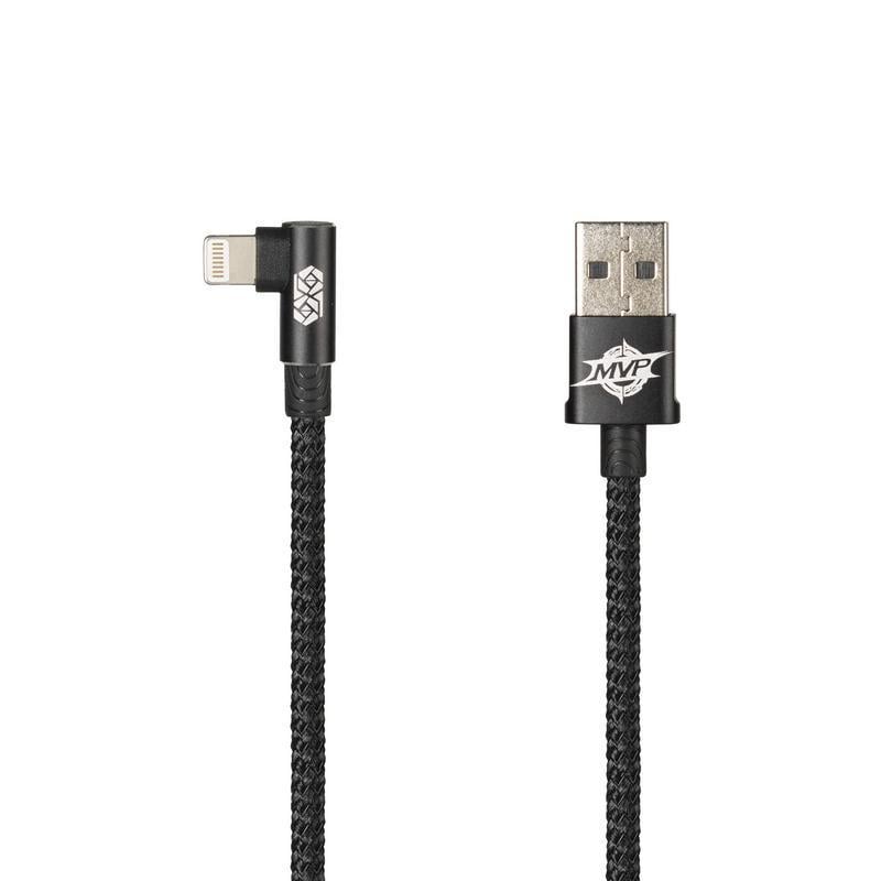 Кабель Baseus CALMVP-01 MVP Elbow L Shape Cable USB to Lightning 2A 1 м Black