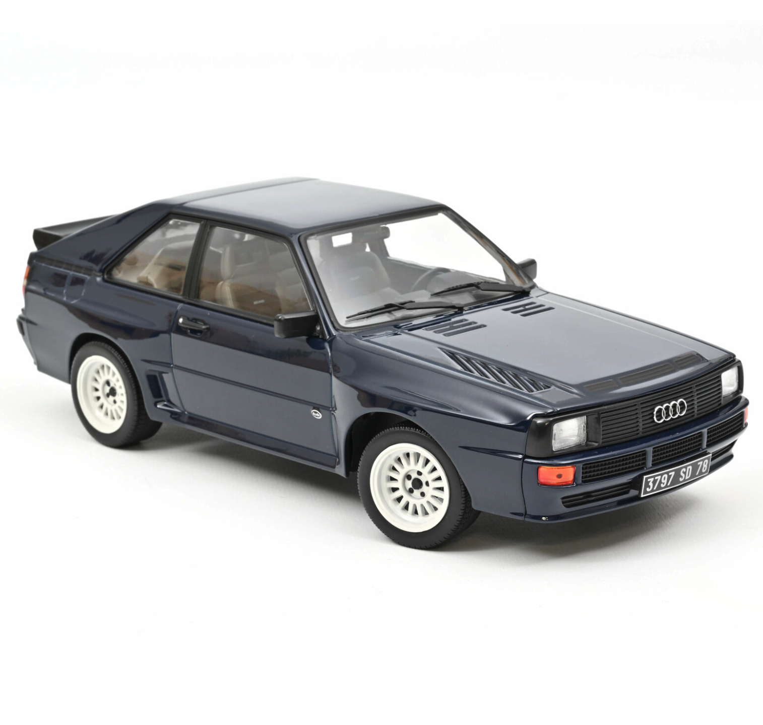 Модель автомобиля Norev 1:18 Audi Sport Quattro 1985 Dark Blue (188314)