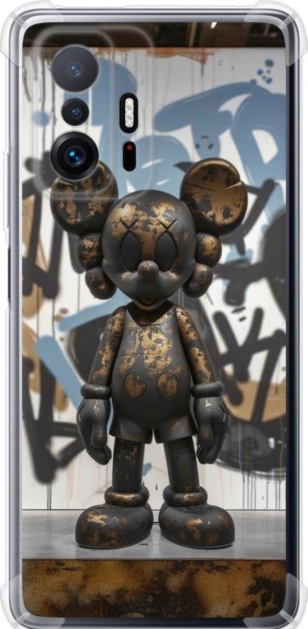 Чехол на Xiaomi 11T Bronze kaws v2 (6098sp-2487-42517)