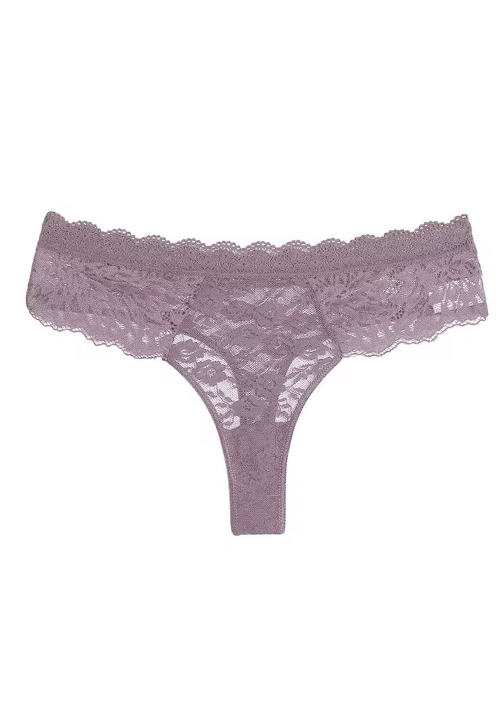 Трусики стринги кружевные женские Summer Flowers S Сливовой (1839-42-01) - фото 6 Трусики стринги кружевные женские Summer Flowers S Сливовой (1839-42-01) - фото 6
