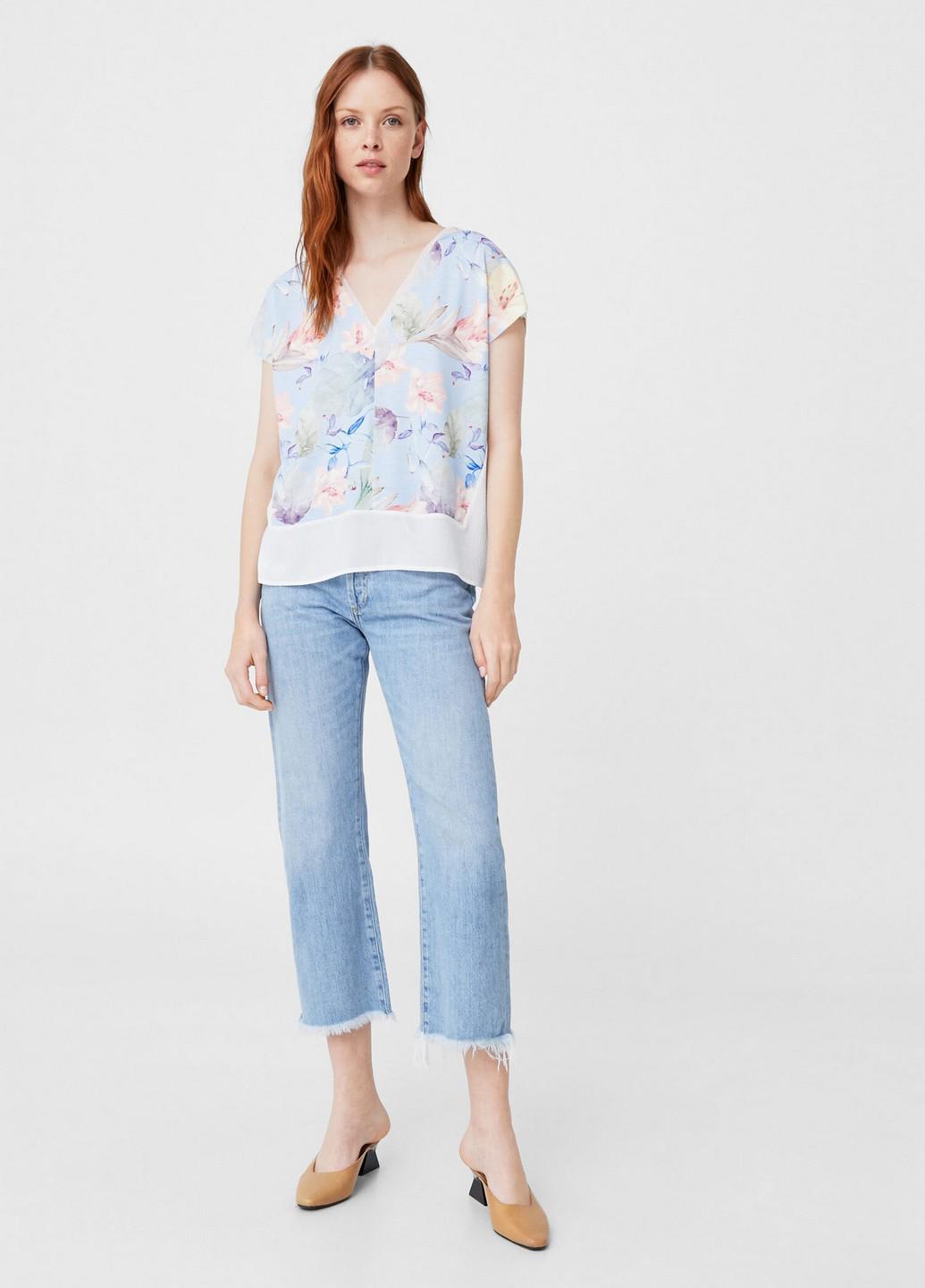 Блузка Mango S Белый (2000000822709) - фото 3 Блузка Mango S Белый (2000000822709) - фото 3