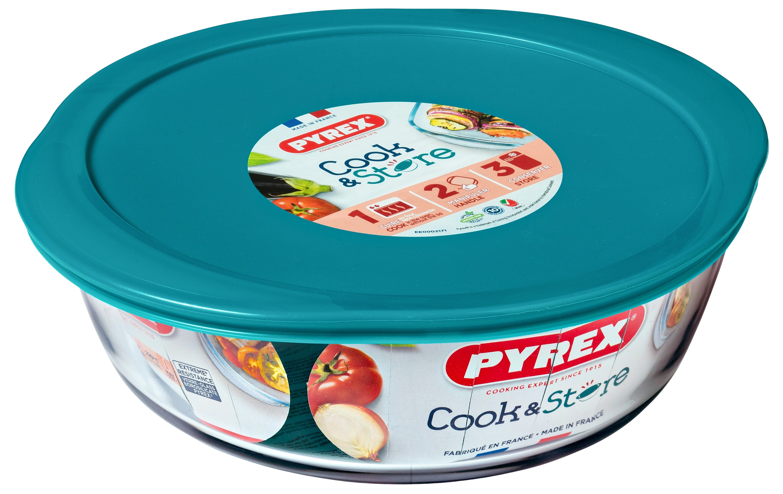 Форма для выпечки PYREX Cook&Store 26х23х8 см 2,3 л (UG-208P000/7646) Форма для выпечки PYREX Cook&Store 26х23х8 см 2,3 л (UG-208P000/7646)