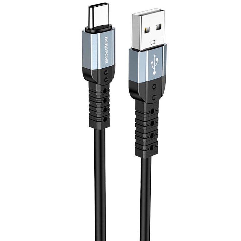Дата кабель Borofone BX64 Special USB to Type-C 1 м Black Дата кабель Borofone BX64 Special USB to Type-C 1 м Black