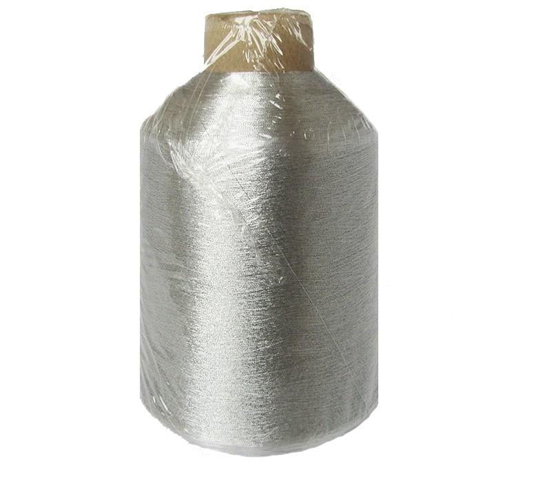 Нить ​металлизированная для вышивания 500 г Серебристый (34291632)