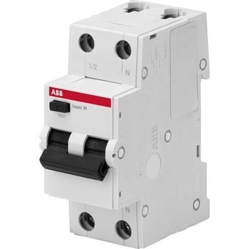 Дифавтомат ABB 20A 30mA 4,5kA 2 полюса тип C тип AC BMR415C20 (19946)