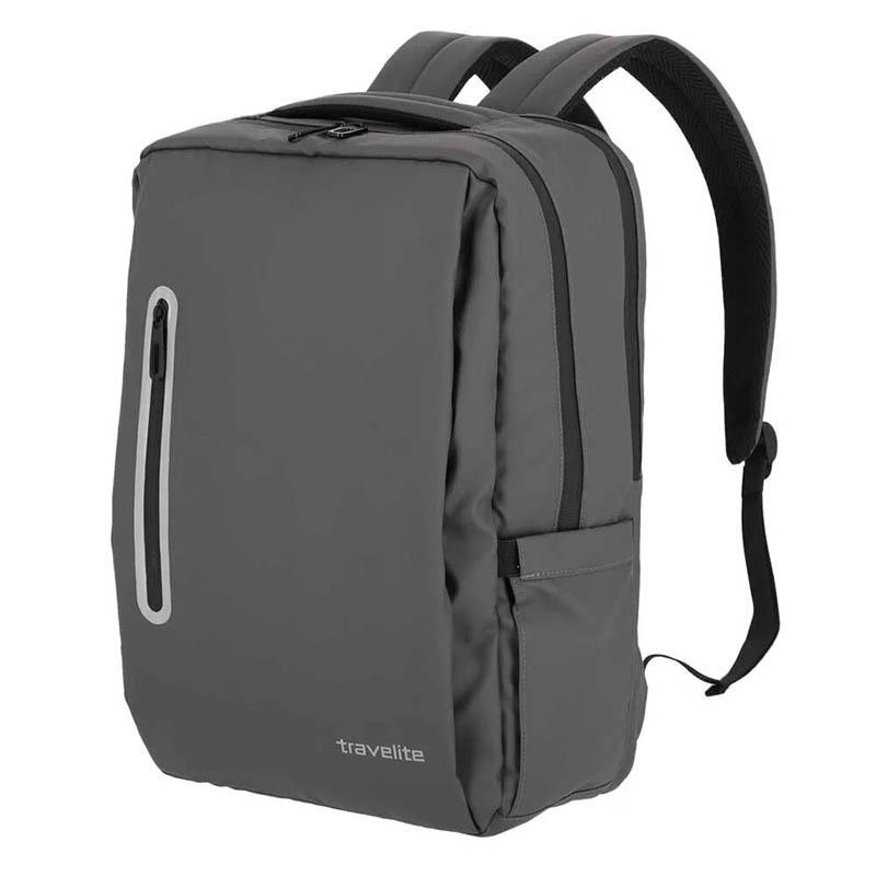 Городской рюкзак Travelite Basics Anthracite Boxy с отделением для ноутбука 15" 19 л (TL096341-04)