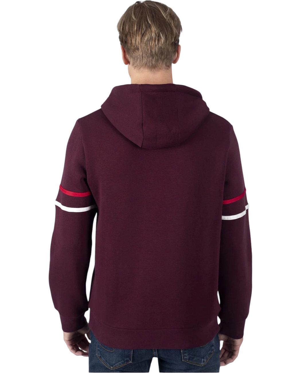 Худі чоловіче Lee Cooper Athel 241LCM241004.4201 XL Бордовий (8682272500321) - фото 5