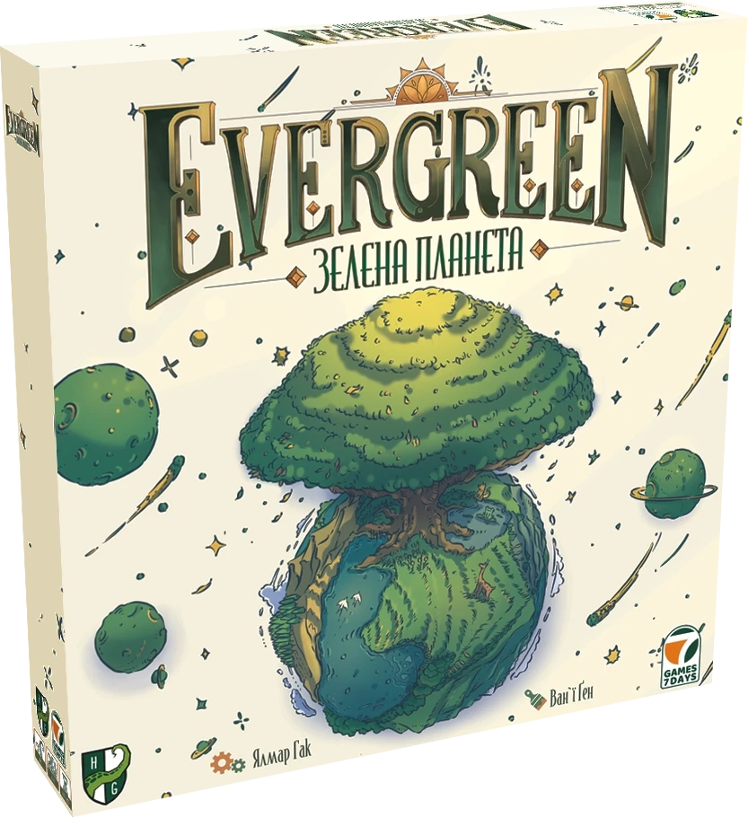 Настольная игра "Evergreen: Зелена планета" (2414682071)