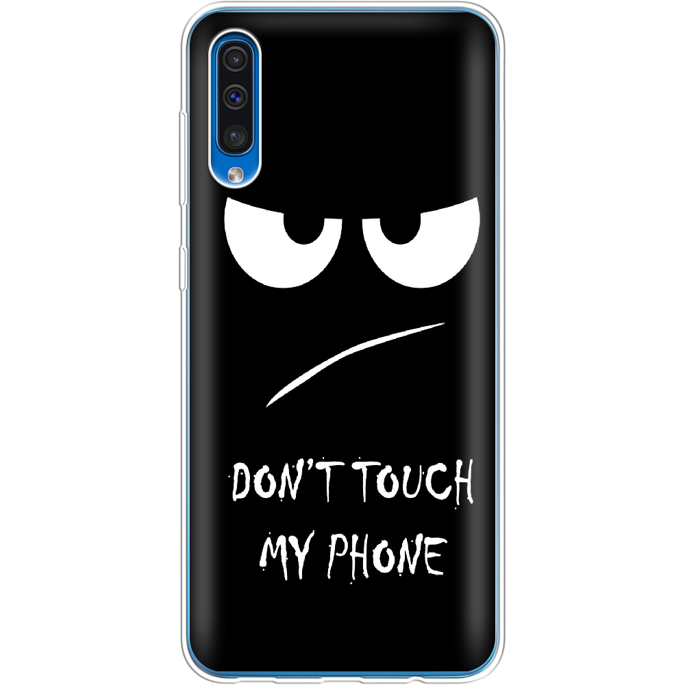 Чехол Boxface Samsung A505 Galaxy A50 Don't Touch my Phone Прозрачный силикон (36417-up535-36417)