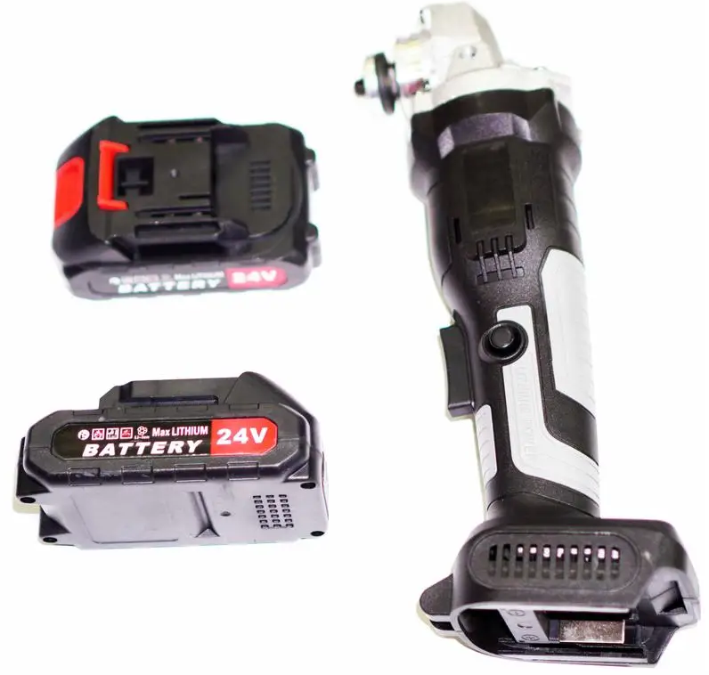 Болгарка аккумуляторная Lithium Power 2 АКБ в кейсе Серый (26636584)