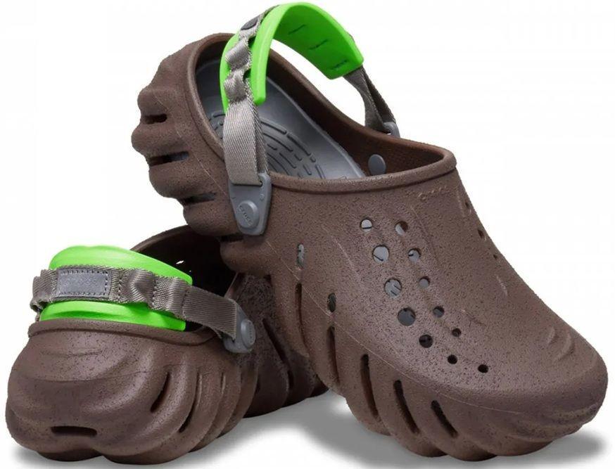 Крокси чоловічі Crocs Echo Sandstorm Clog р. 38-39 Коричневий (22772)