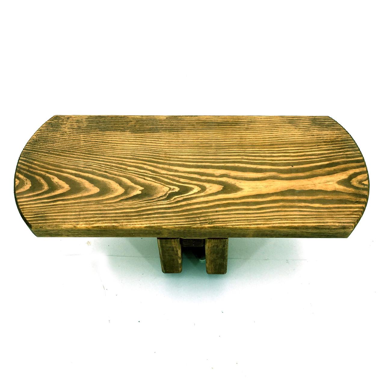 Скамейка для медитации из дерева Чеопари Мускат (СМЕ-000207) - фото 6