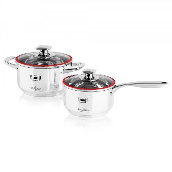 Набір кухонного посуду Krauff Smart Chef 26-238-069 нержавіюча сталь 4 пр. (2602701194)