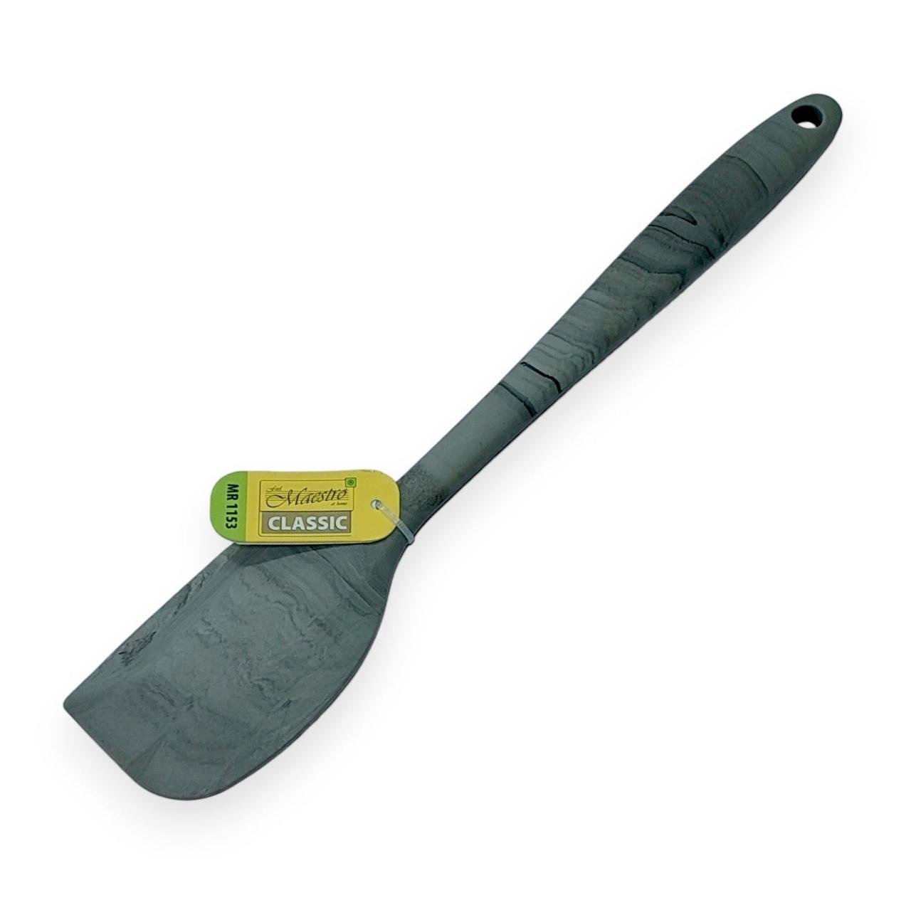Лопатка силиконовая Maestro MR-1153 на твердой основе 28 см Мраморно серый (205282 сер) Лопатка силиконовая Maestro MR-1153 на твердой основе 28 см Мраморно серый (205282 сер)