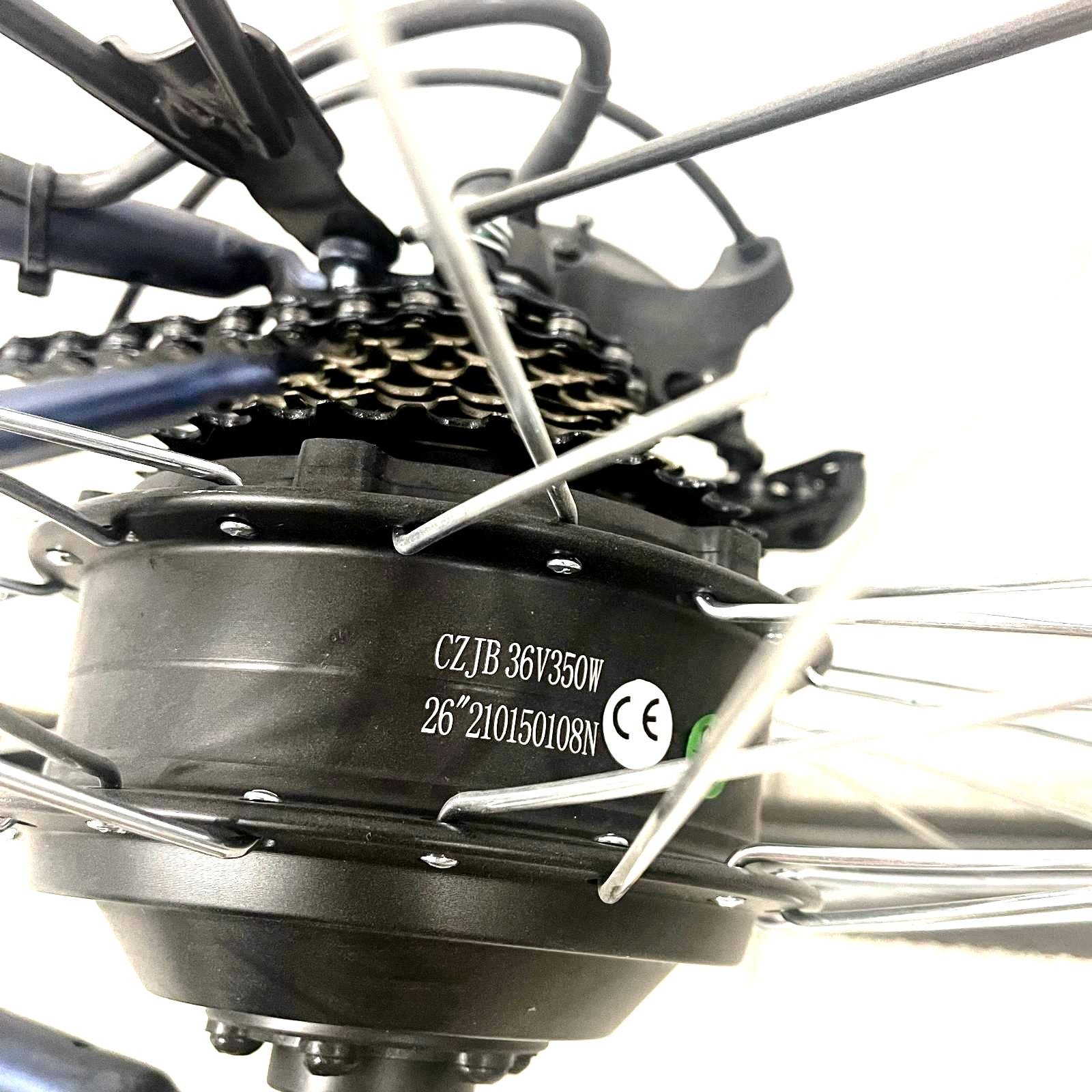 Электровелосипед TIRAS PRESTIGE 36V 350W Li-ion18Ah 26" - фото 9 Электровелосипед TIRAS PRESTIGE 36V 350W Li-ion18Ah 26" - фото 9