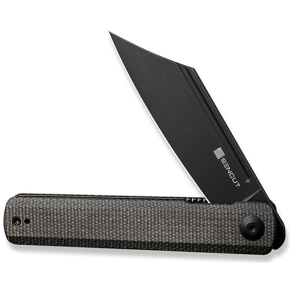 Нож охотничий Sencut Bronte Dark Micarta (SA08F) - фото 4 Нож охотничий Sencut Bronte Dark Micarta (SA08F) - фото 4