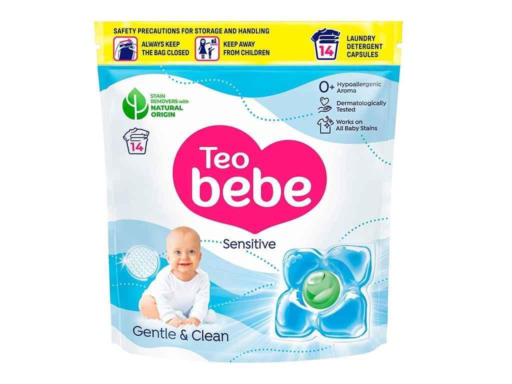 Капсули для прання дитячі TEO BEBE Gentle & Clean Sensitive 14 шт. (972059)