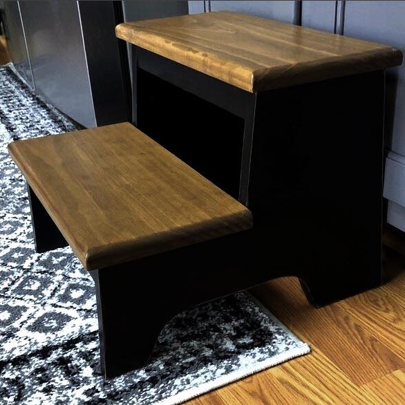 Скамейка-ступенька из дерева Джефер Венге/Мускат (ССТ-00511207)