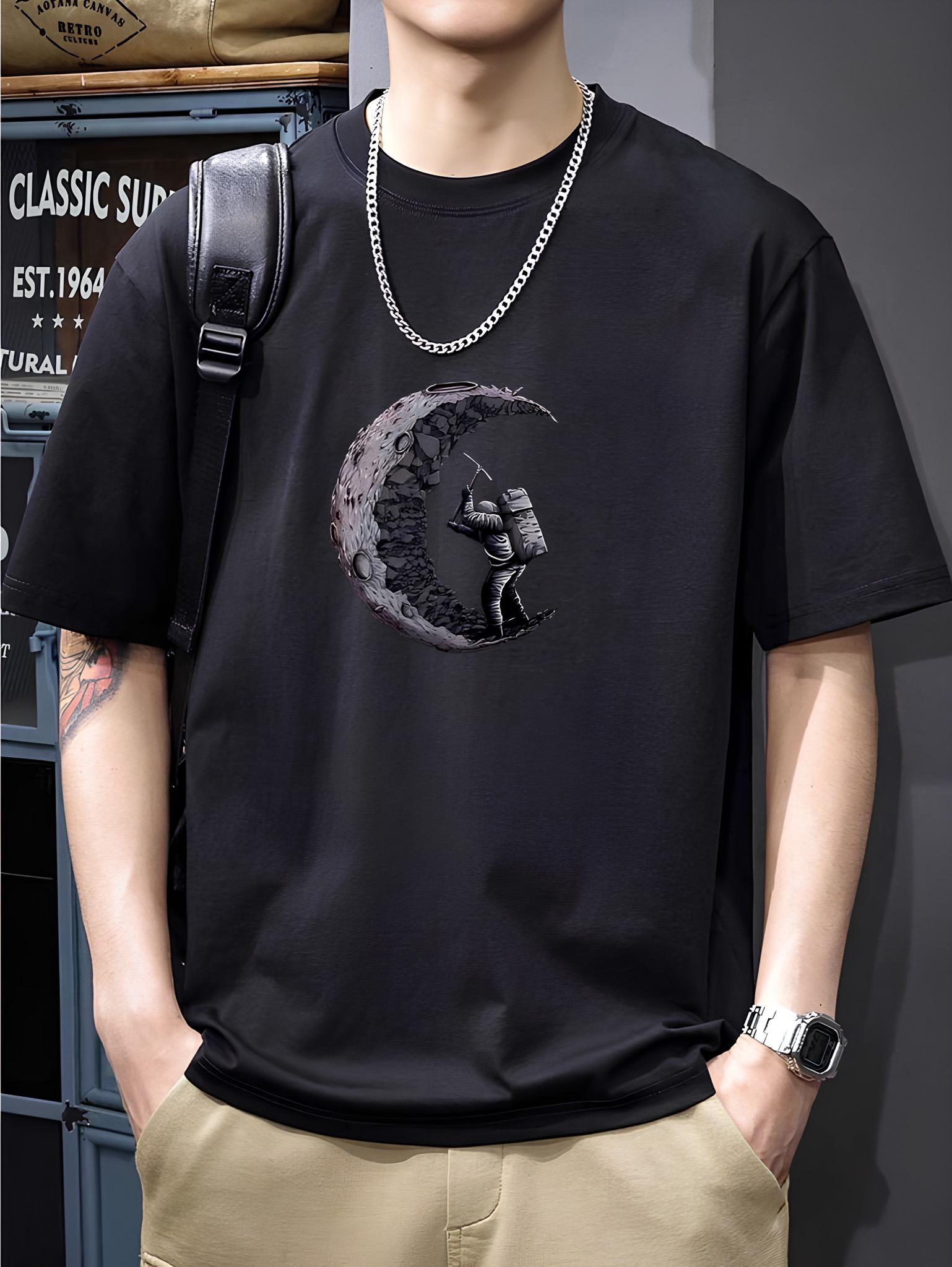 Футболка з ДТФ-принтом 57-541 S Чорний (42522)