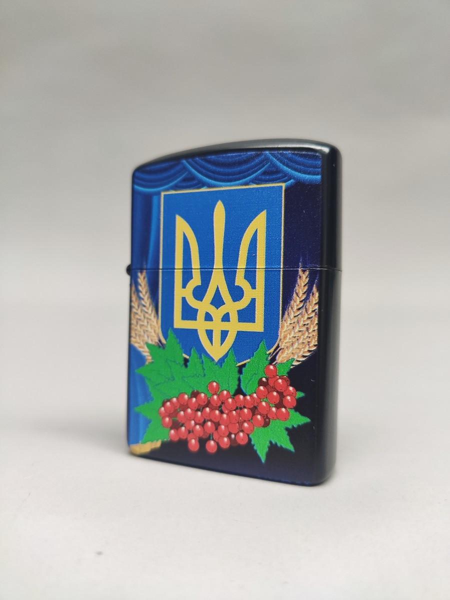 Зажигалка бензиновая Star Lighters Калина Black Matte (ch00079) - фото 1