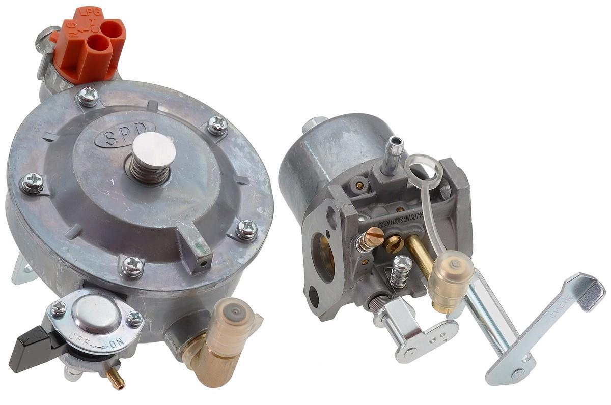 Карбюратор двухтопливный двигателя 154F генератора GT241 + - фото 3