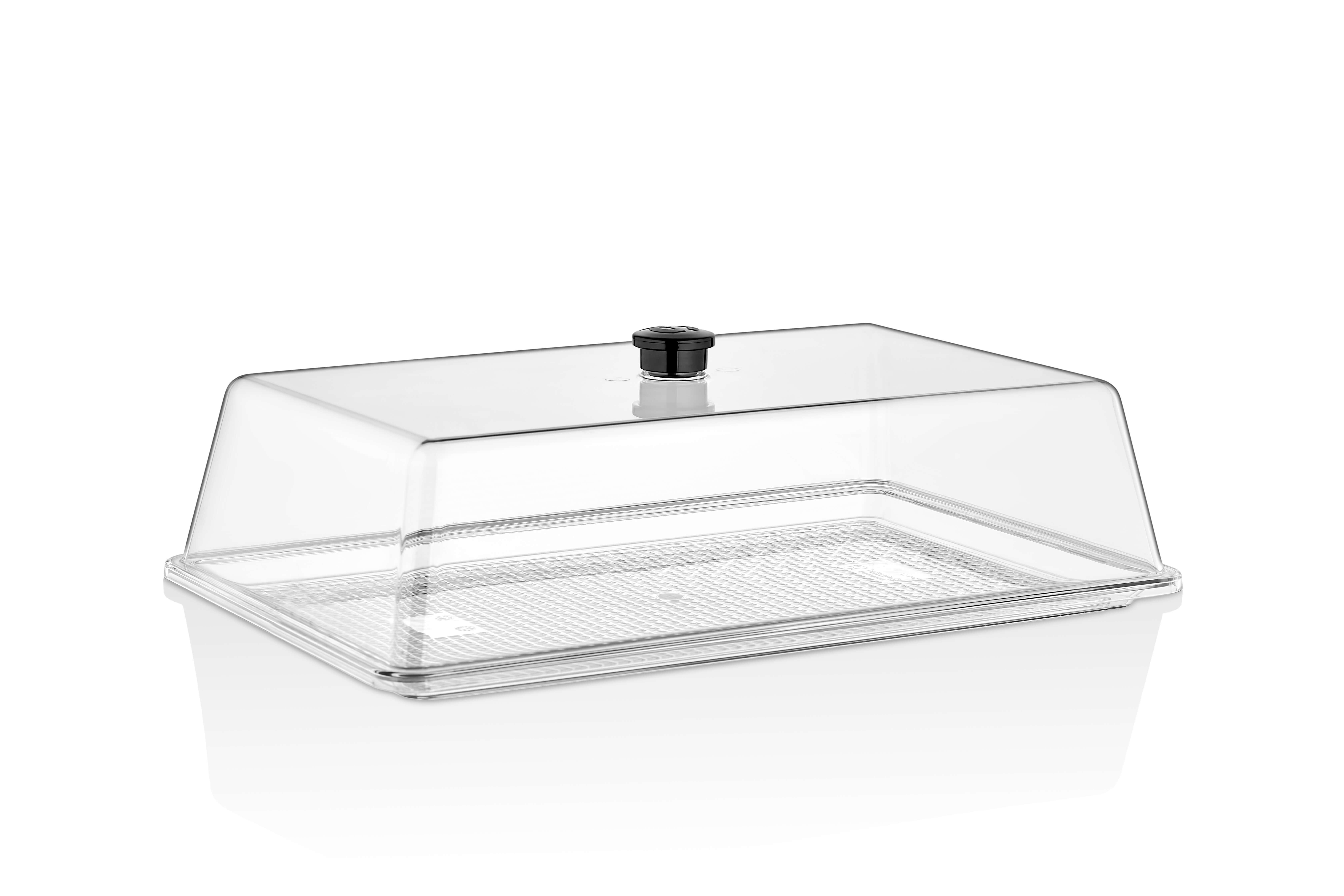 Крышка-купол GastroPlast совместимая с GFT-0017BL 420х270 мм (GF--0017)