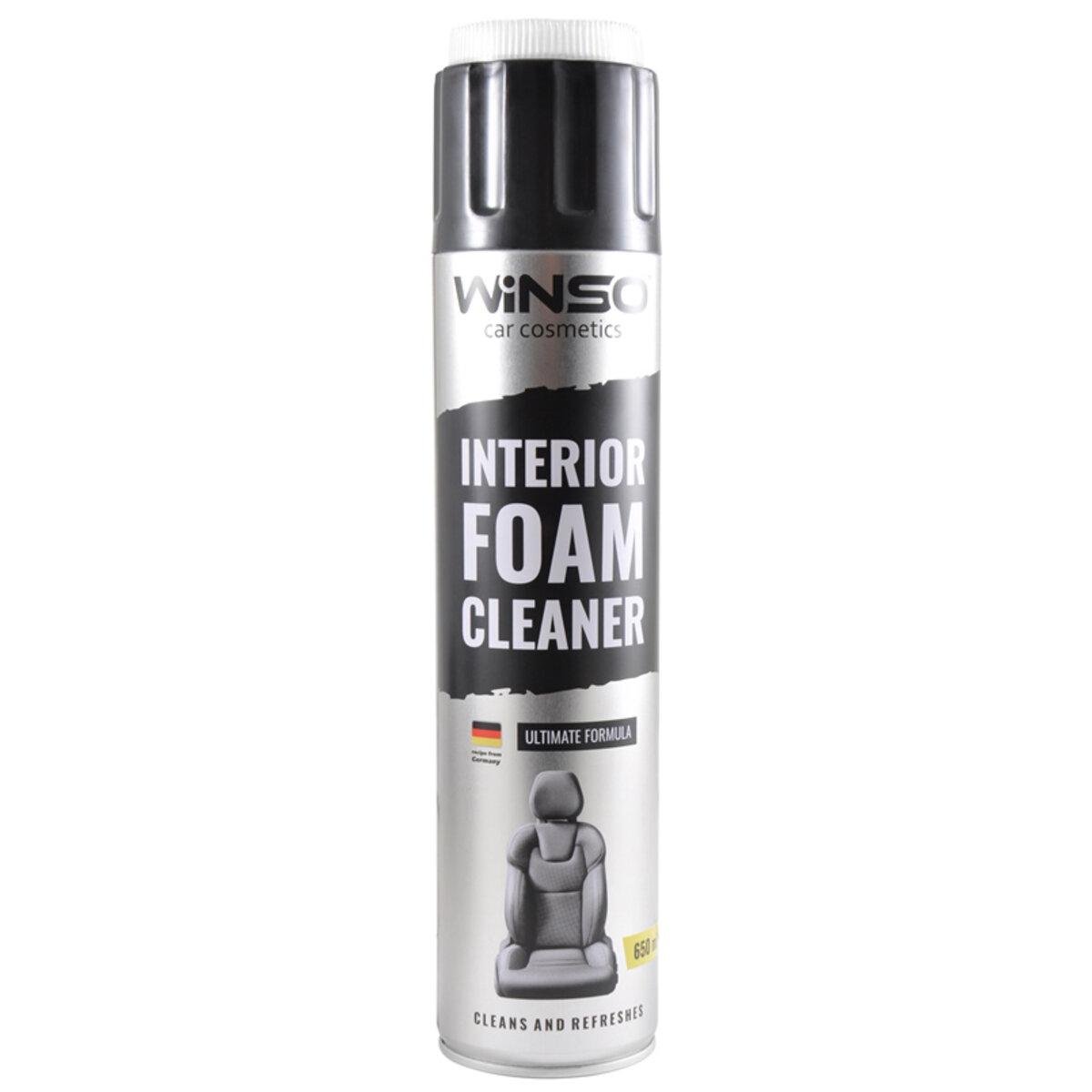 Пінний очищувач текстилю Winso Interior Foam Cleaner 650 мл (6962)
