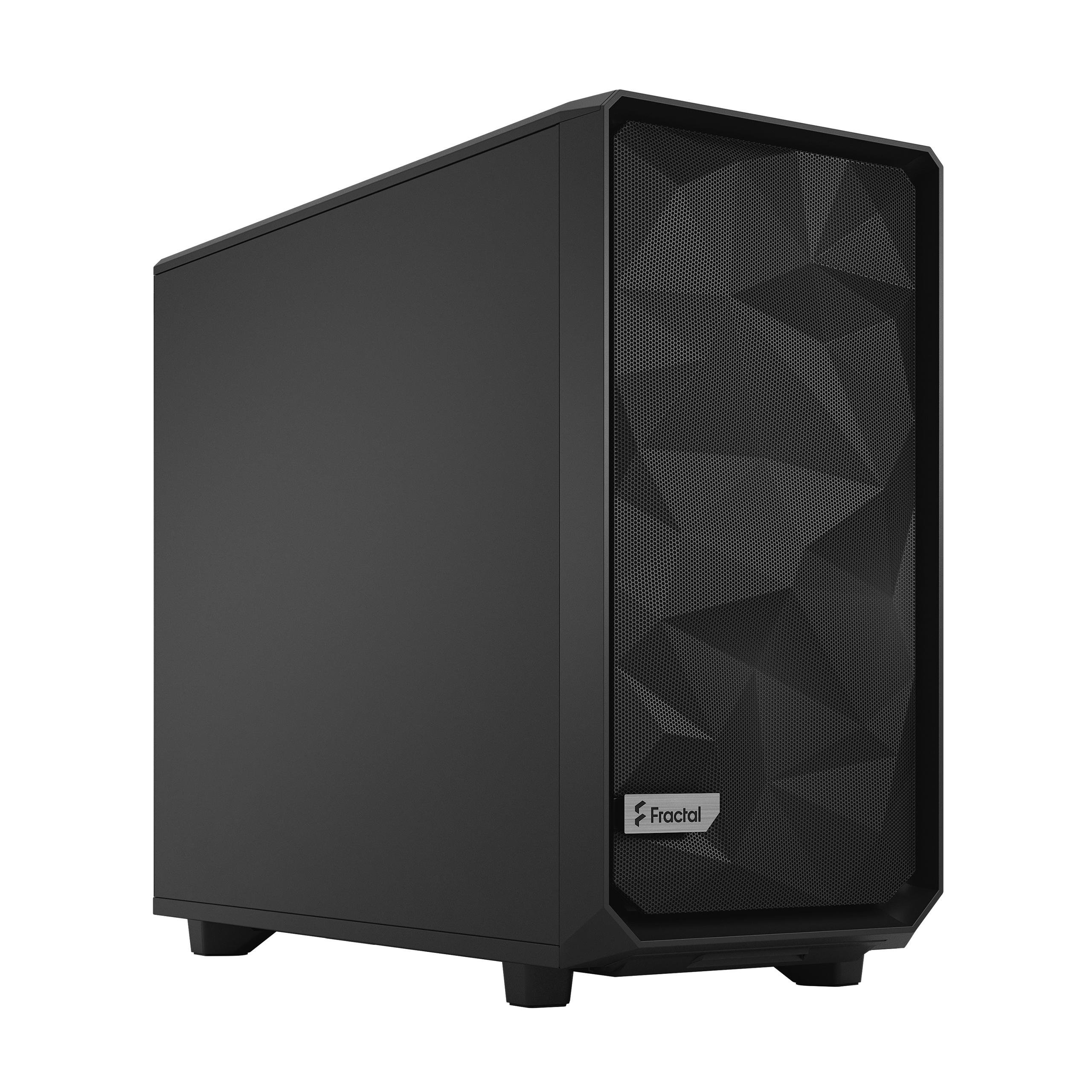 Корпус АТХ Fractal Design Meshify 2 Black Solid без блоку живлення (559516) - фото 1