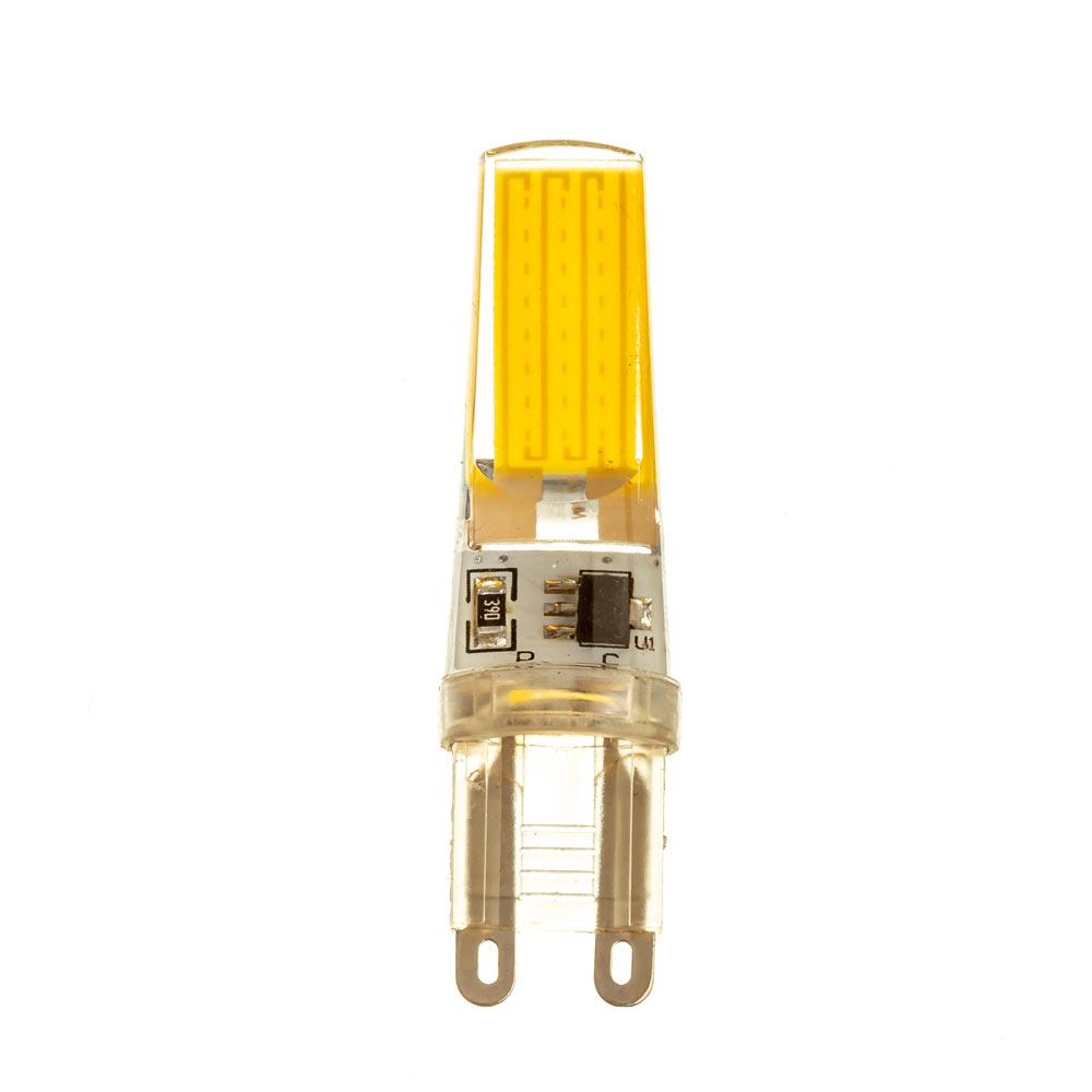 Лампа LED SIVIO G9 нейтральна силікон 220 V 5 W 4500К Білий (cob2508) Лампа LED SIVIO G9 нейтральна силікон 220 V 5 W 4500К Білий (cob2508)