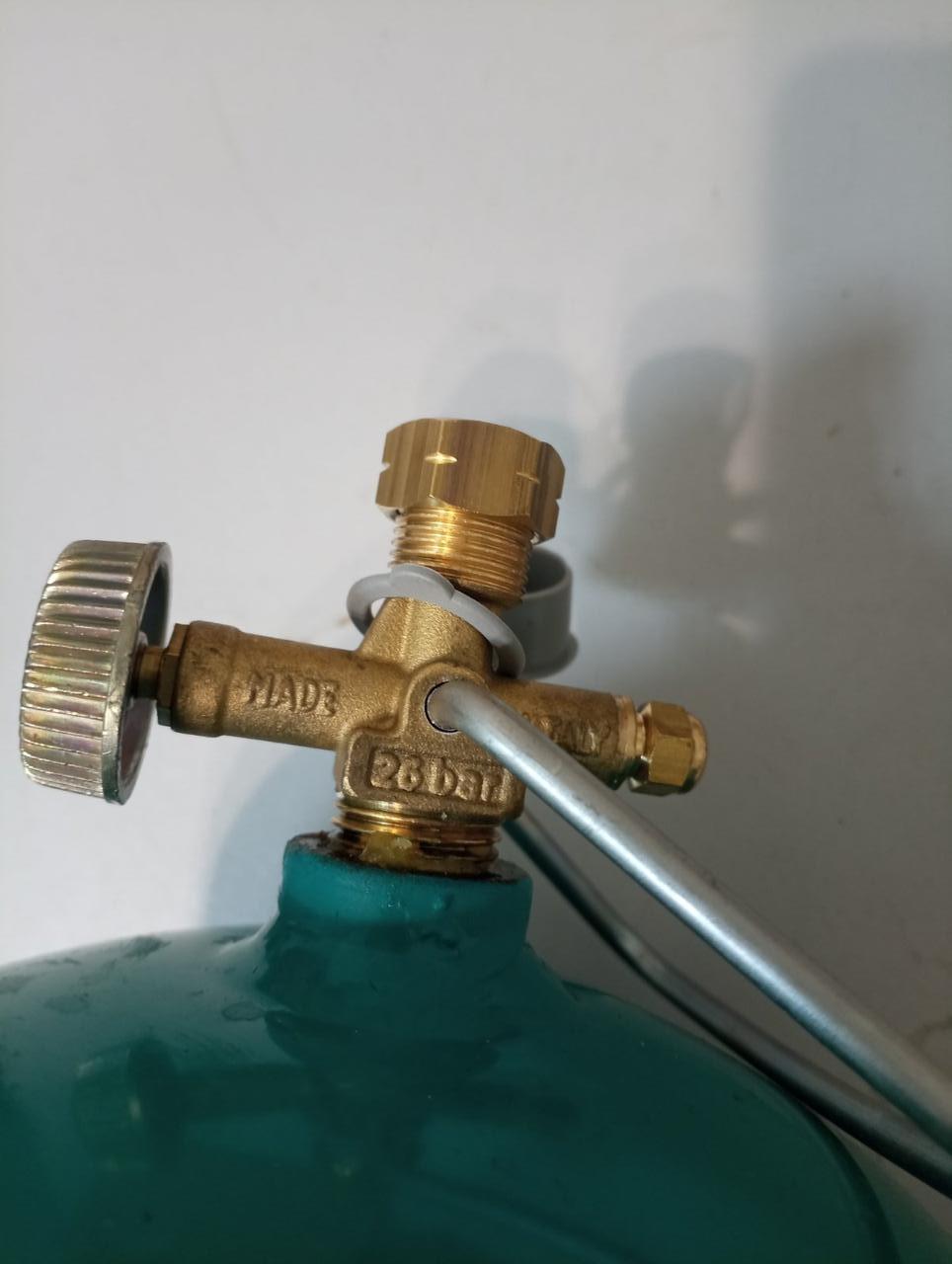 Заглушка латунна "Bradas" РЛВ (різьба Ліва Внутрішня) на туристичний заправний газовий балон 3/8" - фото 2 Заглушка латунна "Bradas" РЛВ (різьба Ліва Внутрішня) на туристичний заправний газовий балон 3/8" - фото 2