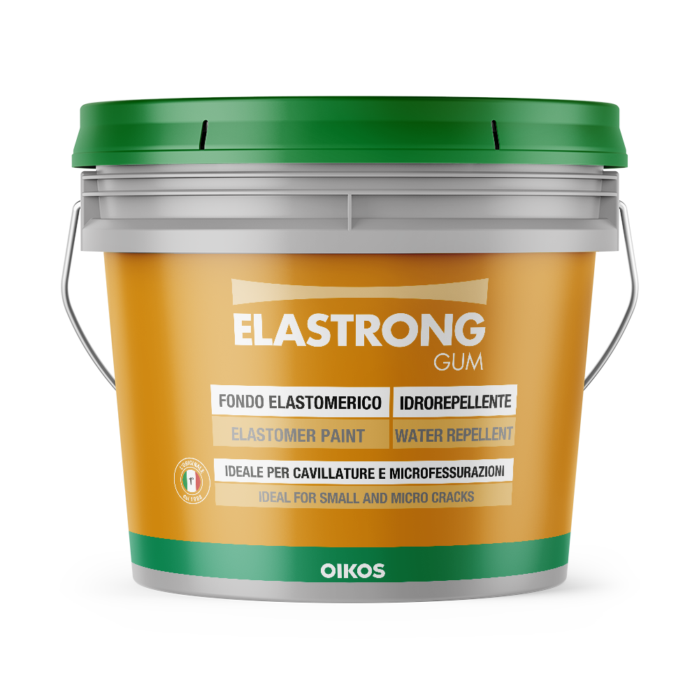 Краска для фасадов акриловая Oikos ELASTRONG GUM 4 л (2493479357)