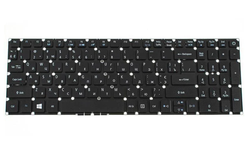 Клавиатура для ноутбука Acer Extensa EX2511G Черный (163573)