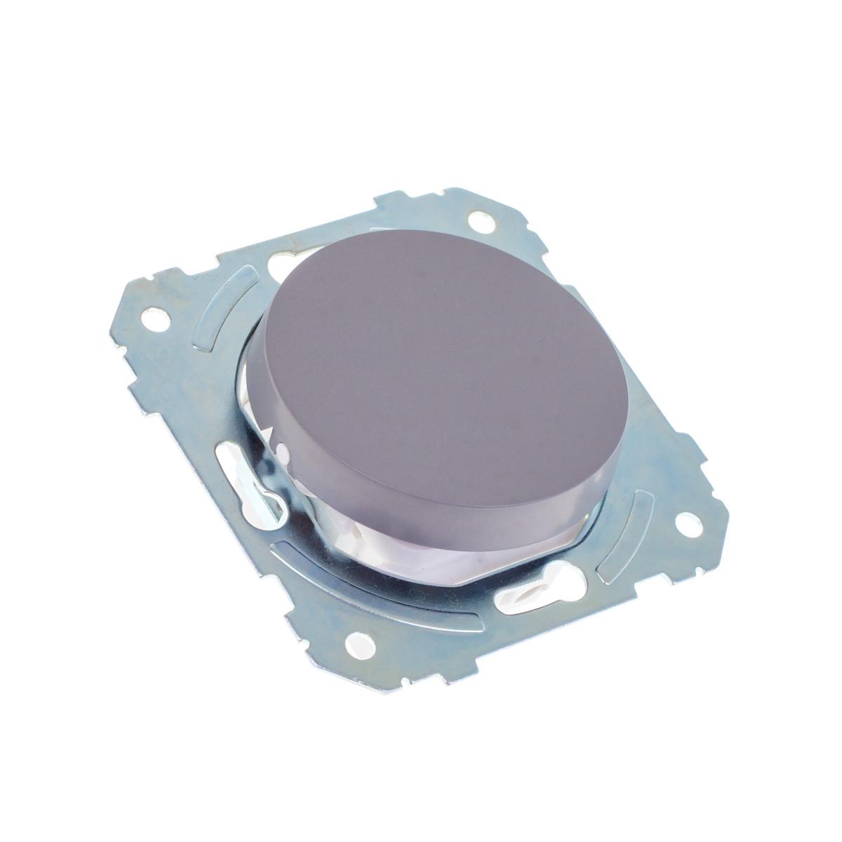 Выключатель Brille одноклавишный WB-1 V2 Grey (42-270)