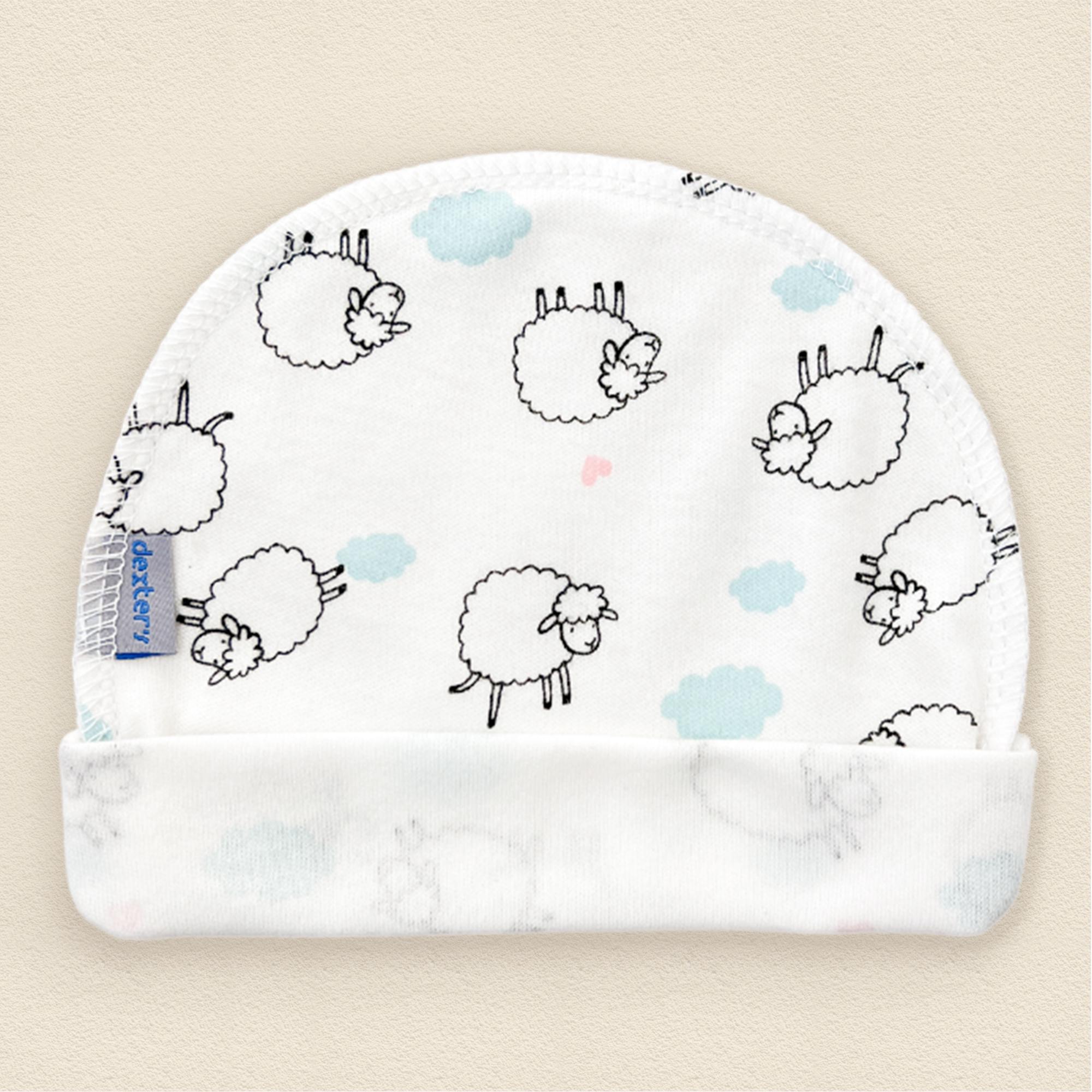 Шапочка детская Dexter's Cute Lambs 962 38 Белый (d962-1ов-б)