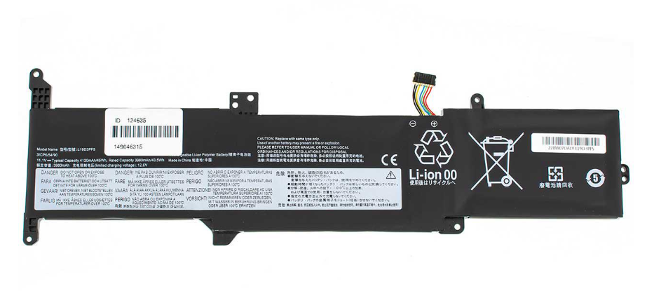 Аксессуары для ноутбука Lenovo IdeaPad 3 15ADA05 4000 mAh 1134V 45 Wh