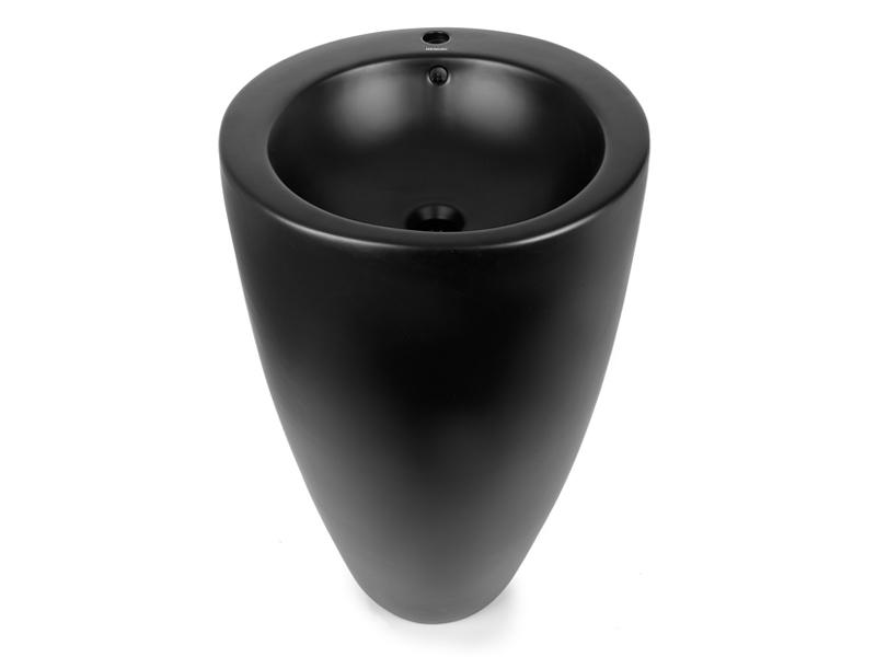 Умывальник напольный NEWARC Modern 3812B-M Черный матовый