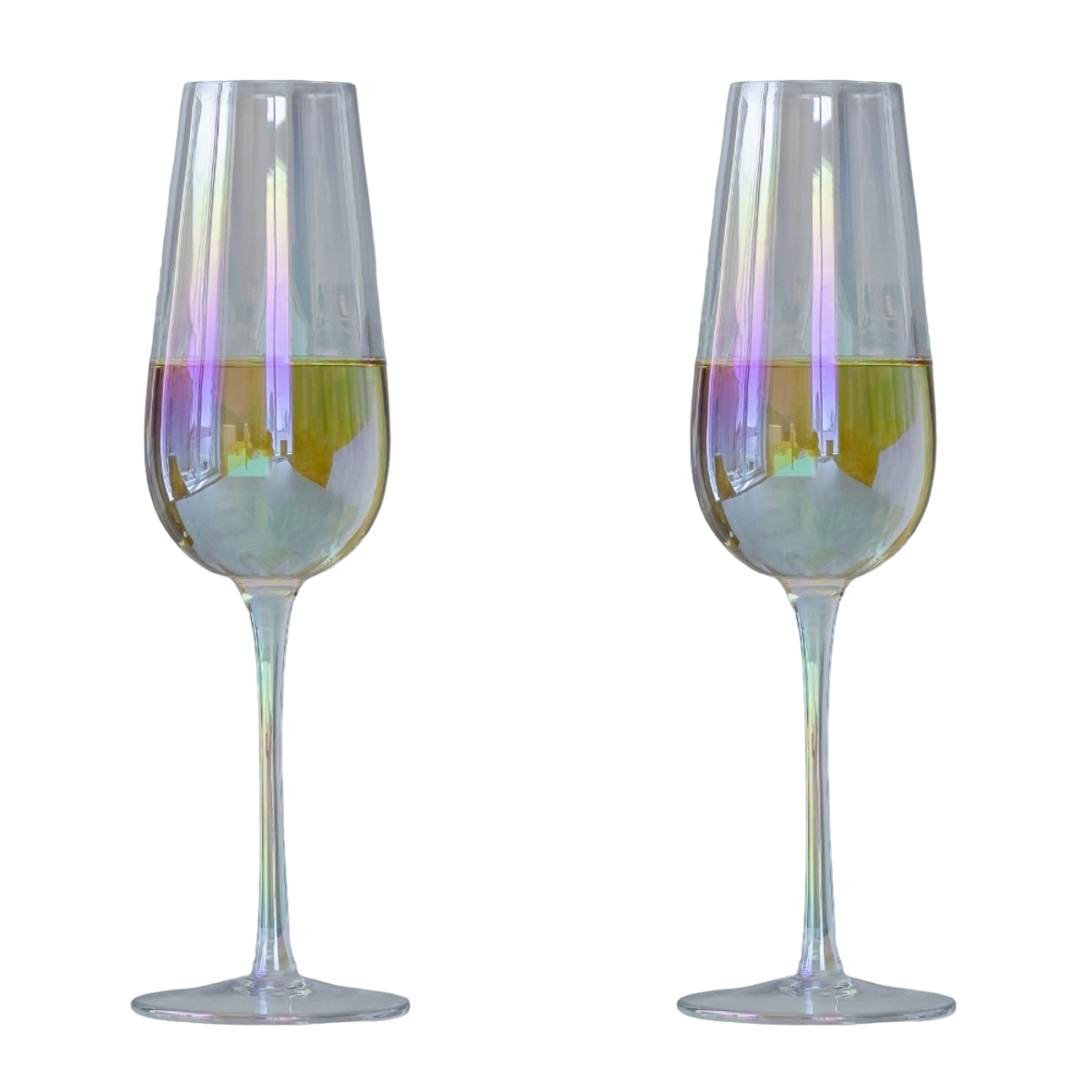 Набор бокалов Elisey 9054-011 стекло 220 мл 4.5х23.5 см 2 шт. Перламутровый (118-81-9054-011) - фото 1