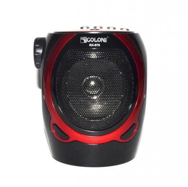 Колонка портативная XPRO RX-678 10 Вт USB/AUX/FM/Bluetooth Черный (lp-72959)