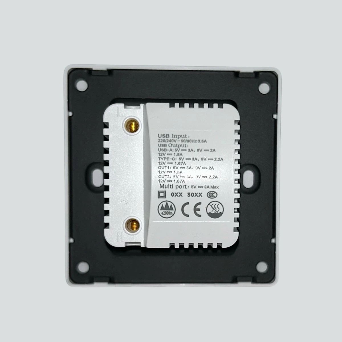 Розетка Folem RZ2 з висувними кабелями Type-C Lightning/портами Type-C/USB та швидким заряджанням 20W PD3.0 QC3.0 Білий - фото 10