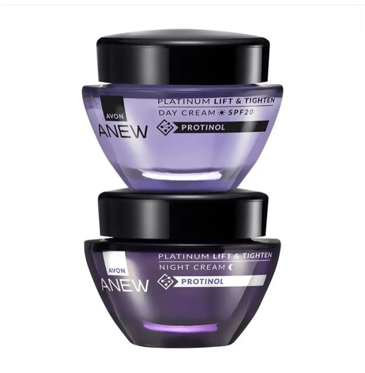 Набор кремов для лица Avon Anew Platinum дневной и ночной с Protinol 55+ 50 мл (2776518756)