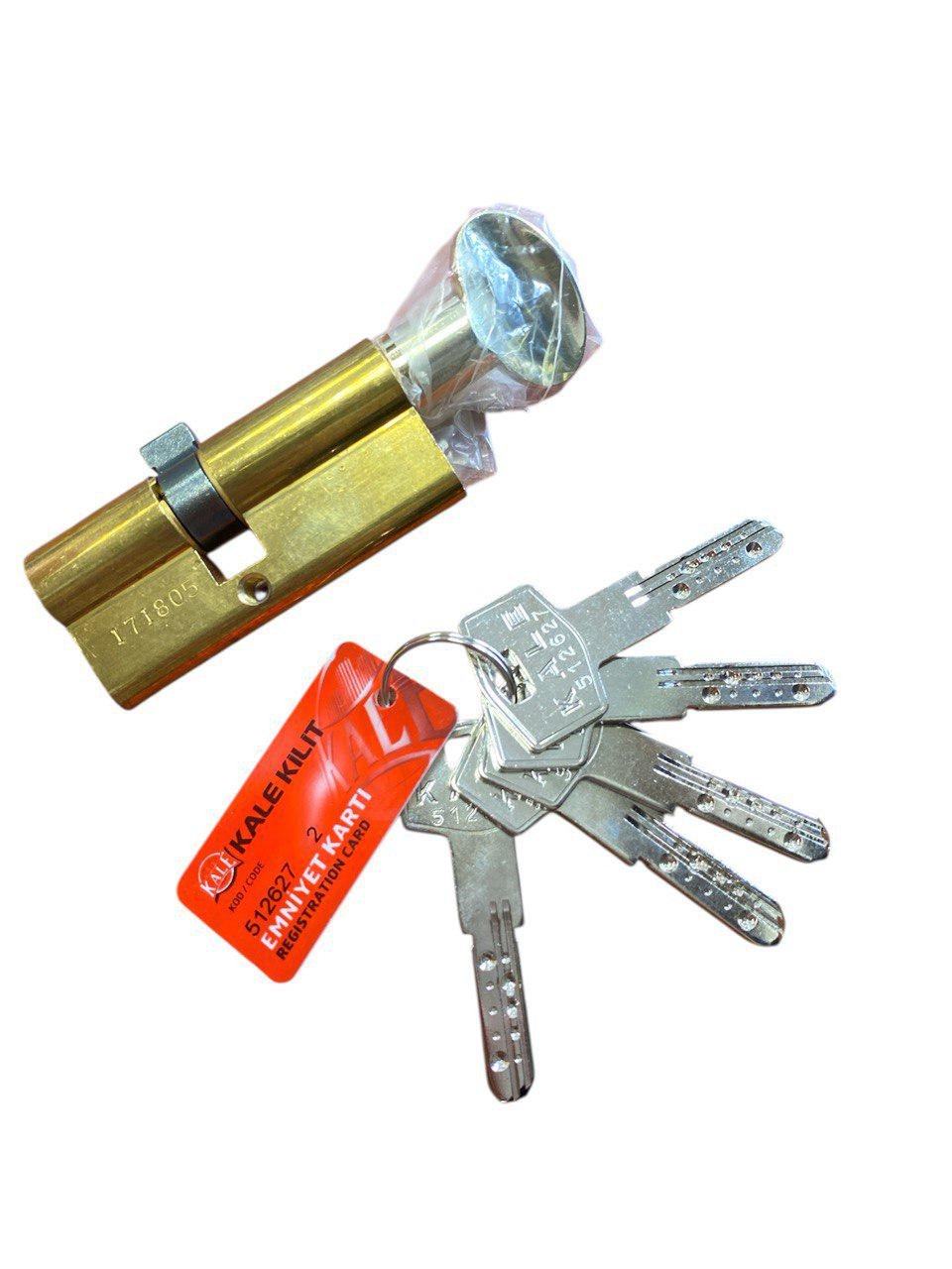 Цилиндр для замка Kale 164 BM 71 26/10/35Т поворотник с большей стороны Латунь - фото 2 Цилиндр для замка Kale 164 BM 71 26/10/35Т поворотник с большей стороны Латунь - фото 2