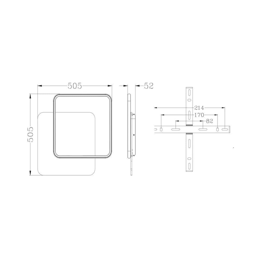 Люстра світлодіодна ESLLSE AMATO 60W/2S/APP/505x505x52/220V/IP20 White/Clear (27712907) - фото 4