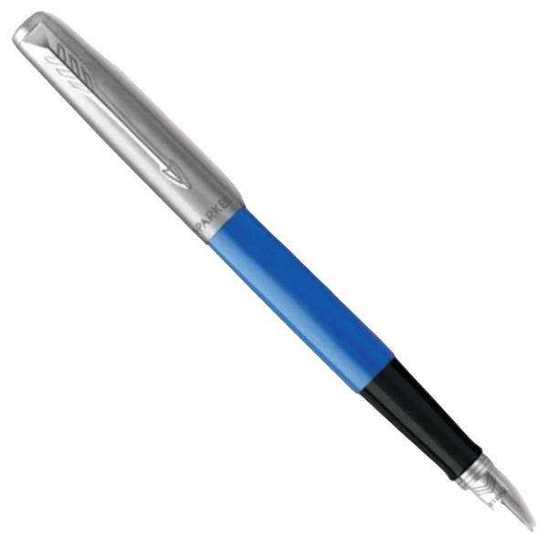 Ручка перьевая Parker Jotter 17 Plastic Blue (CT FP F 15 111)